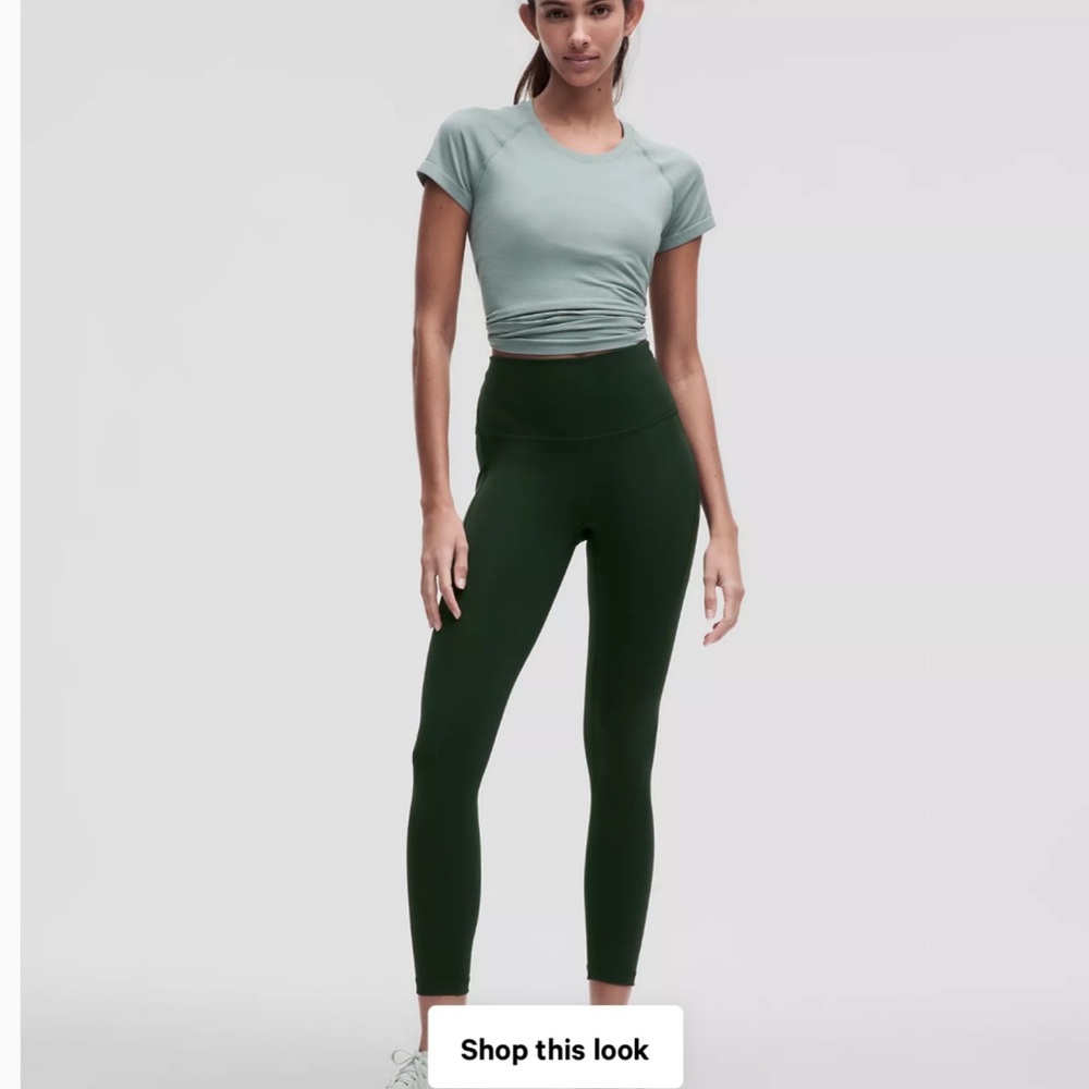 Lululemon Athletica Forest Green Leggings